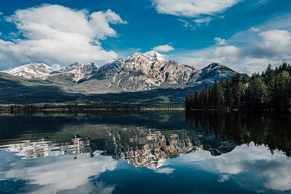 Canot Pyramid Lake - Jasper PN