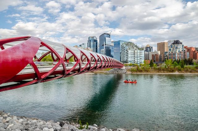 Rivière Bow, Calgary