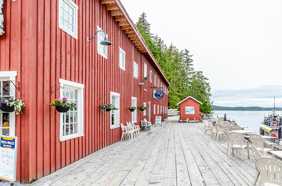 Départ observation orques - Telegraph Cove, Ile de Vancouver