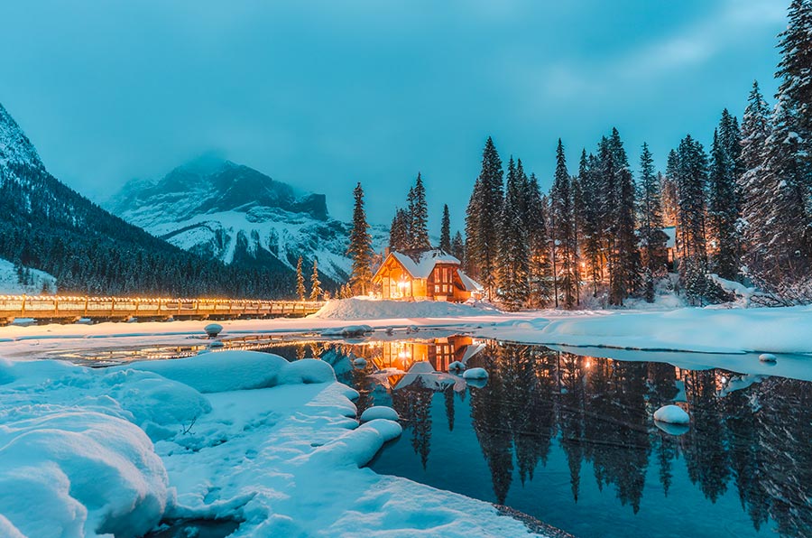 Emerald Lake - Hiver