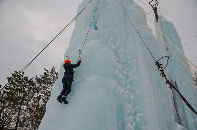 Escalade sur glace Canada